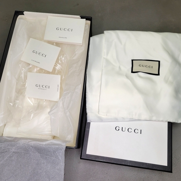 [BNIB] Gucci New Jordaan Wool GG Logo Horsebit Loafer Women 36 - Picture 10 of 14